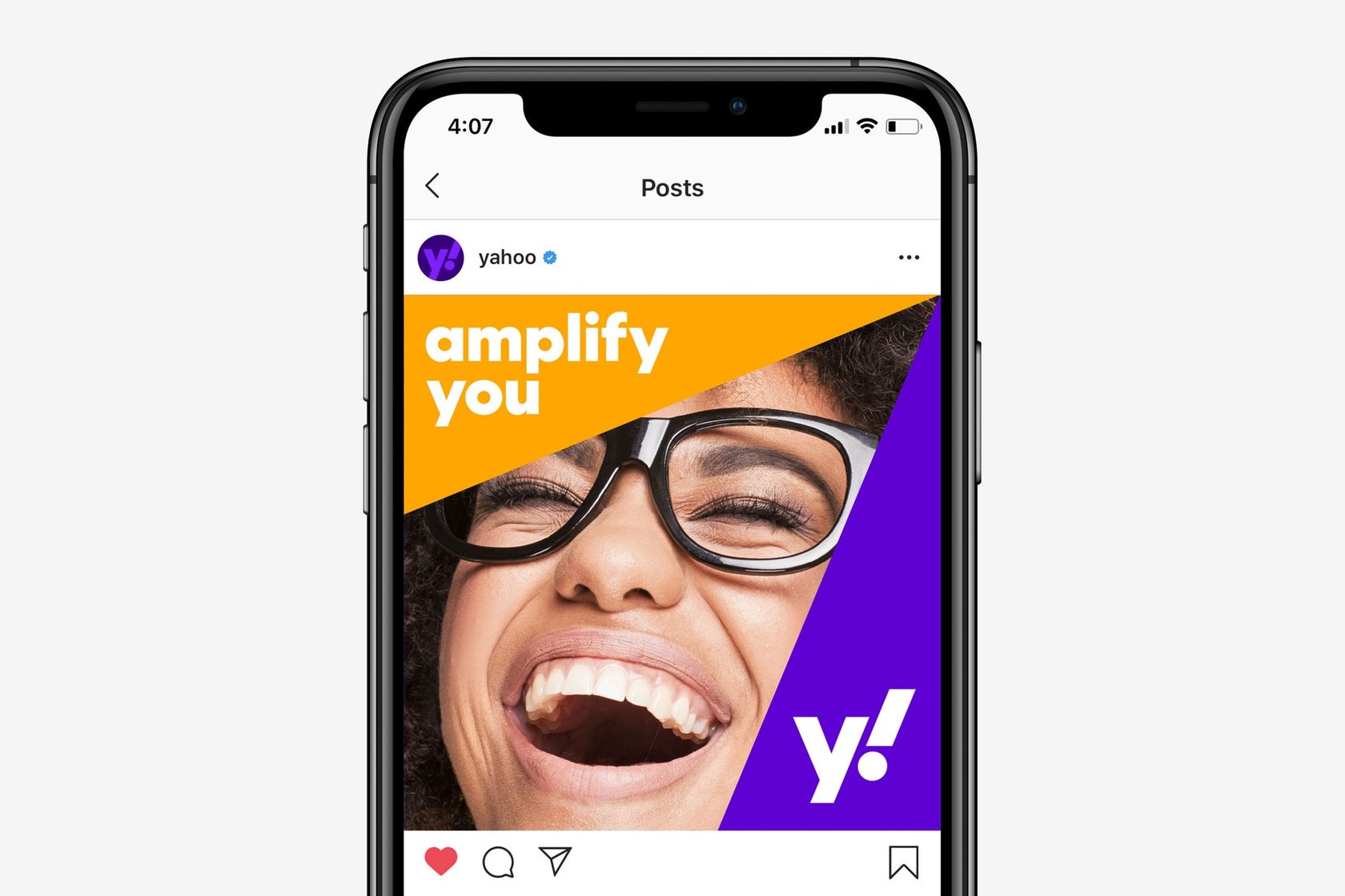 Редизайн фирменного стиля и логотипа для поискового сервиса Yahoo!