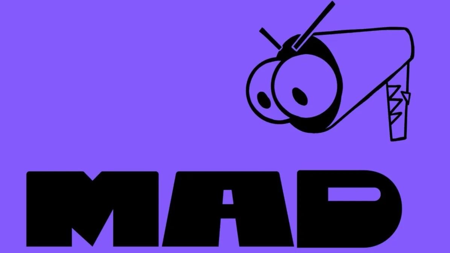 Логотип MAD от студии Ba'ndo — яркий пример массивного, уверенного дизайна, который заполняет собой всё пространство