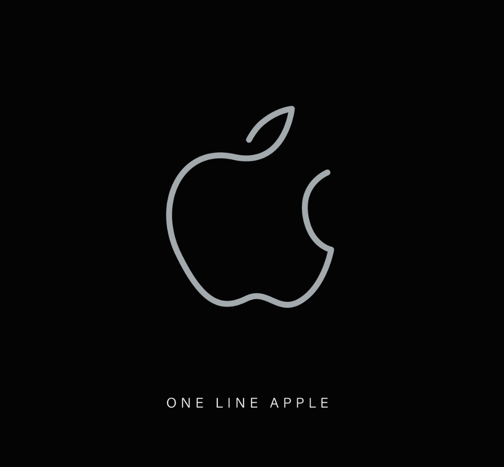 Минималистичное преображение знаменитого логотипа Apple