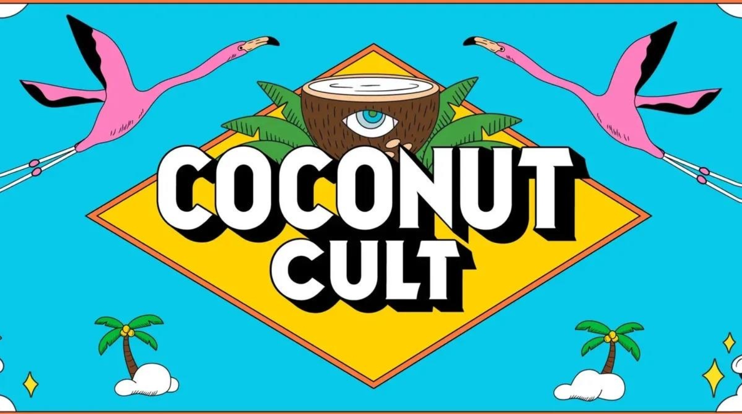 Работа &Walsh для йогуртового бренда Coconut Cult показывает, как чистая типографика может стать основой для целой системы дизайна. Логотип легко адаптируется под разные носители и отлично работает в digital-среде, оставаясь при этом эмоциональным и запоминающимся.