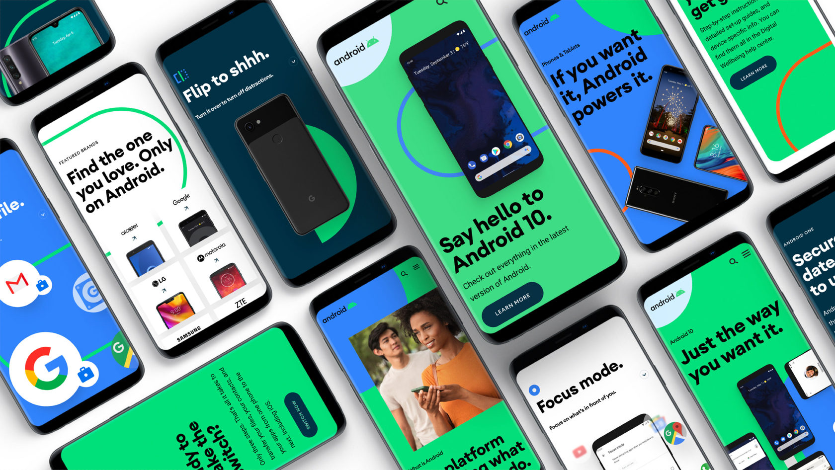 Инклюзивность в редизайне логотипа и фирменного стиля Android